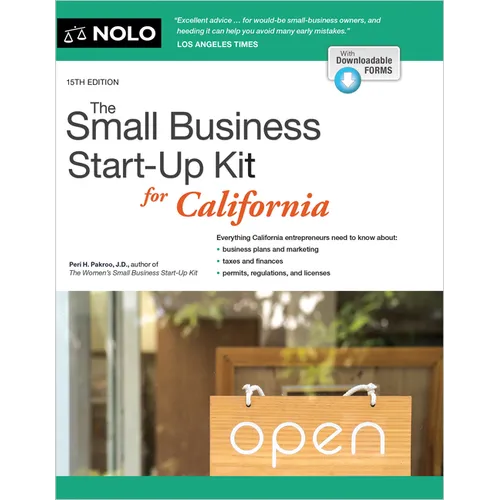 The Small Business Start-Up Kit for California - Paperback