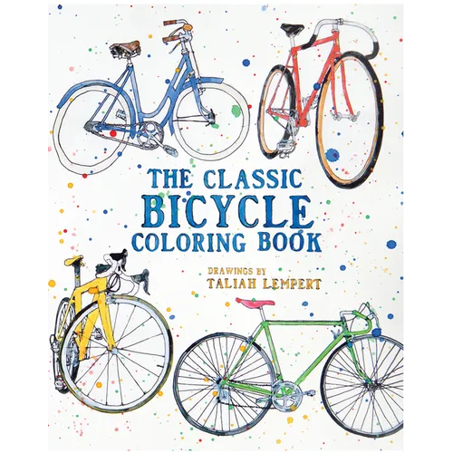 The Classic Bicycle Coloring Book - Paperback
