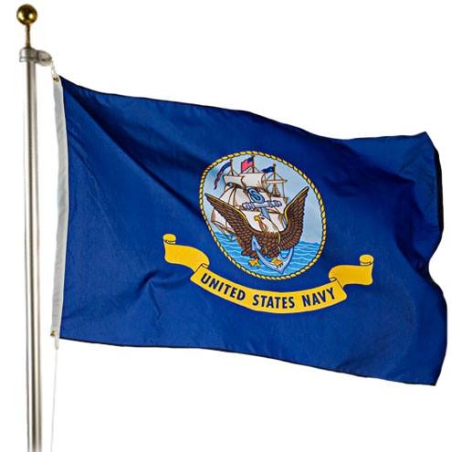 Navy Outdoor Flag | Made in USA