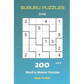 Suguru Puzzles - 200 Hard to Master Puzzles 6x6 vol.8 - Paperback