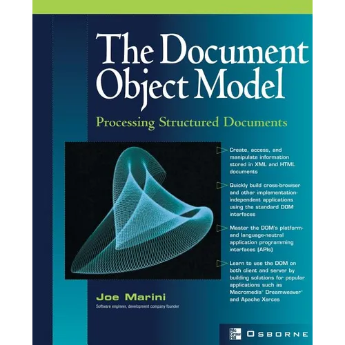 Document Object Model: Processing Structured Documents - Paperback