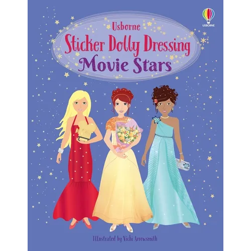 Sticker Dolly Dressing Movie Stars - Paperback