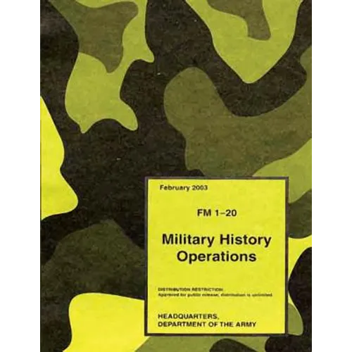 Military History Operations (FM 1-20)