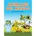 Animales del mundo para colorear Libro - Paperback