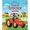 Peek Inside How a Tractor Works - Board Book