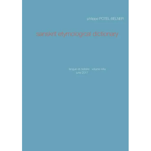 Sanskrit etymological dictionary - Paperback