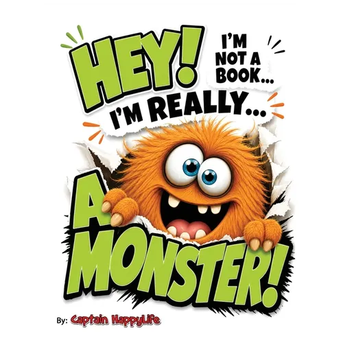 Hey! I'm not a Book! I'm really... a Monster! - Hardcover