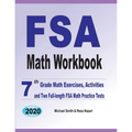 FSA Math Workbook: 7th Grade Math Exercises, Activities, and Two Full-Length FSA Math Practice Tests - Paperback