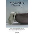 Maundy Thursday Bulletin: Love One Another (Package of 100): John 13:34 (Kjv) - Paperback