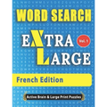 WORD SEARCH Extra Large - French Edition - Paperback