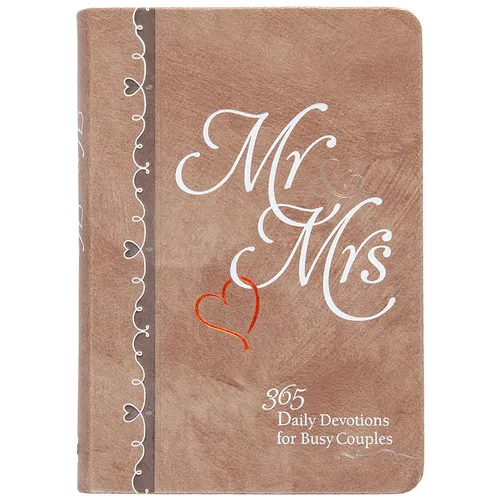 MR & Mrs: 365 Daily Devotions for Busy Couples - Imitation Leather