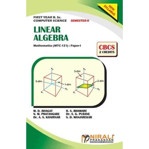 LINEAR ALGEBRA (2 Credits) Mathematics: Paper-I - Paperback