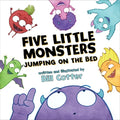 Five Little Monsters Jumping on the Bed - Board Book