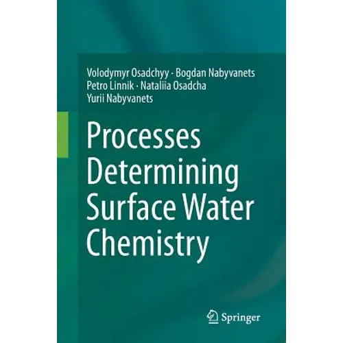 Processes Determining Surface Water Chemistry - Paperback