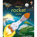 Peek Inside How a Rocket Works - Board Book