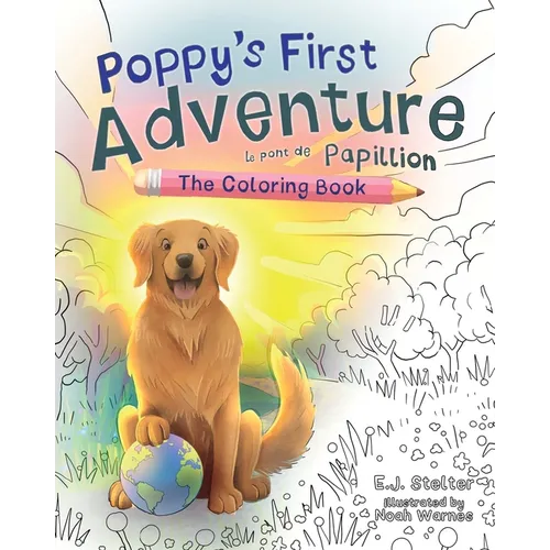 Poppy's First Adventure: The Coloring Book - Paperback