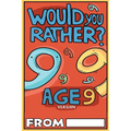 Would You Rather Age 9 Version - Paperback