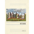 Vintage Lined Notebook Greetings from Dayton
