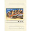 Vintage Lined Notebook Greetings from Carmel, California - Paperback