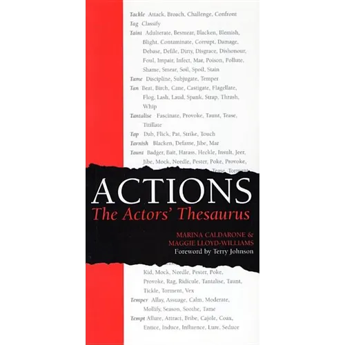 Actions: The Actors' Thesaurus - Paperback