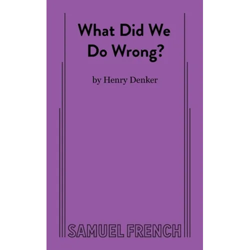 What Did We Do Wrong? - Paperback