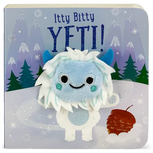 Itty Bitty Yeti Puppet Book - Board Book