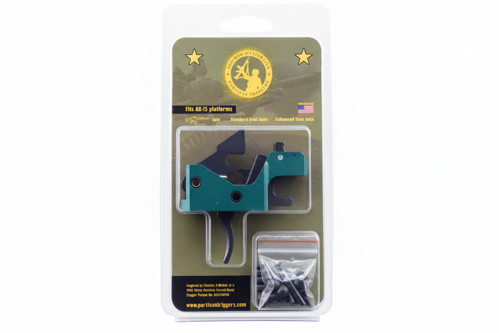 3 pack Partisan Forced-Reset Drop-In Cassette Trigger FRT – AR-15 Platform (USA-Made)