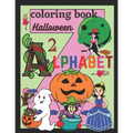 Halloween alphabet coloring book: Alphabet coloring pages - Paperback