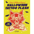 Halloween Tattoo Flash: Vintage And Hollywood Inspired - Paperback