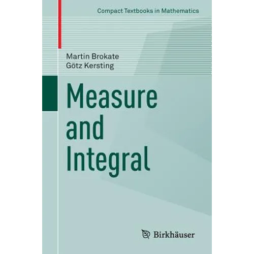 Measure and Integral - Paperback