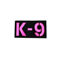 K9 Laser Cut - Night Glow Reflective Patch Pink and Black