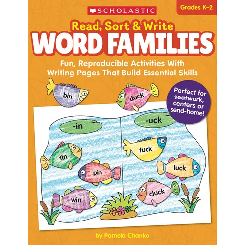 Read, Sort & Write: Word Families - Paperback