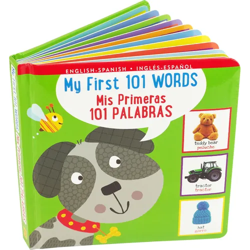 My First 101 Words Bilingual Board Book (English/Spanish) (Padded) - Board Book
