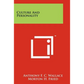 Culture And Personality - Paperback