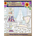 Cozy Homes. A Time to Hygge coloring Book. - Paperback