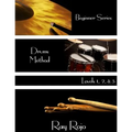 Beginner Series: Drums Method - Levels I, II & III - Paperback