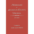 Marriages of Loudoun County, Virginia, 1757-1853