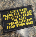 ASOS - Premeditated - 2x3 -Black w/Yellow