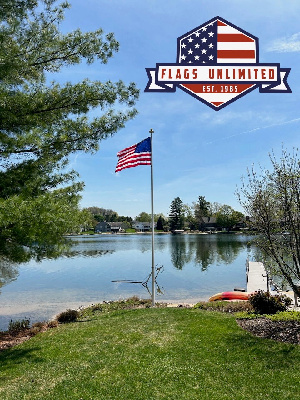 External Halyard Flagpoles
