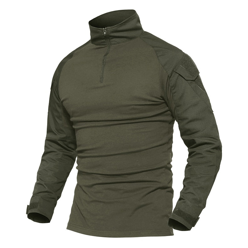 Men Camouflage Tactical T-shirts Summer Army Combat T Shirt Cotton Military T-shirt Airsoft Paintball Hunt Clothing Men