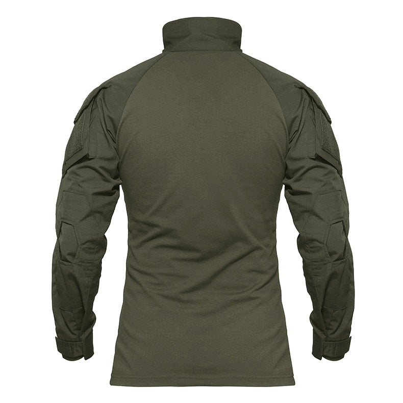 Men Camouflage Tactical T-shirts Summer Army Combat T Shirt Cotton Military T-shirt Airsoft Paintball Hunt Clothing Men