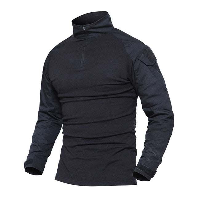 Men Camouflage Tactical T-shirts Summer Army Combat T Shirt Cotton Military T-shirt Airsoft Paintball Hunt Clothing Men