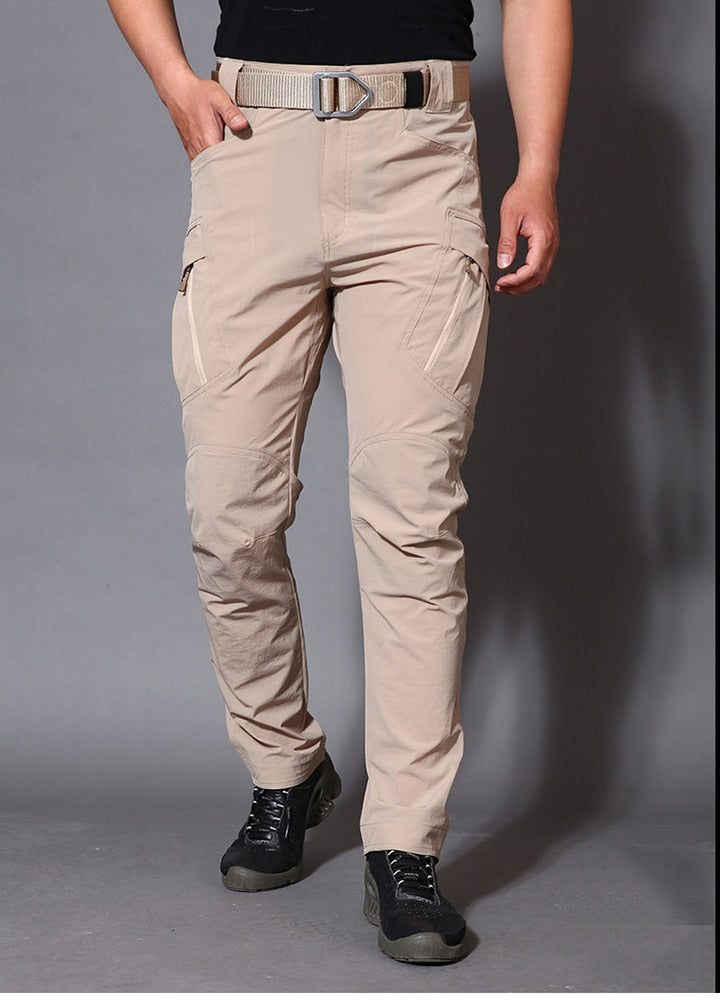 Summer Lightweight Tactical Pants Waterproof Men's Cargo Pants Quick Dry Pants Army Military Combat Trousers Outdoor