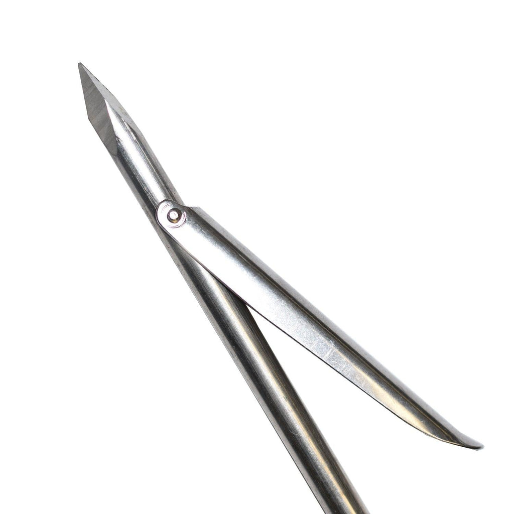 Palantic 19” 8mm Stainless Steel Spear Shaft w/ Tri-cut Tip & Single Barb