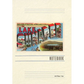 Vintage Lined Notebook Greetings from Lake Sunapee