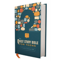 Niv, Quest Study Bible for Teens, Hardcover, Navy, Comfort Print: The Question and Answer Bible - Hardcover