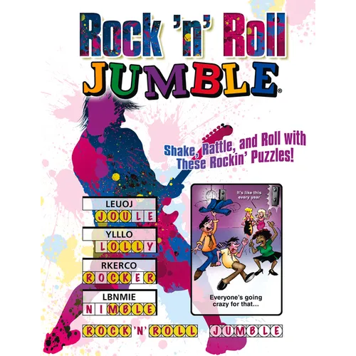 Rock 'n' Roll Jumble(r): Shake, Rattle, and Roll with These Rockin' Puzzles! - Paperback