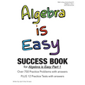 Algebra is Easy Part 1 SUCCESS BOOK - Paperback