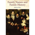 Family Names and Family History - Paperback