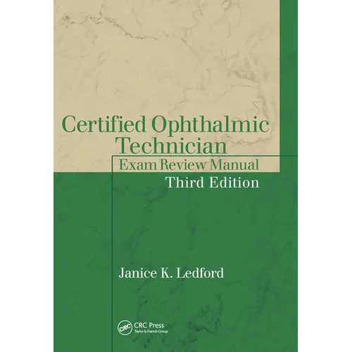 Certified Ophthalmic Technician Exam Review Manual - Paperback